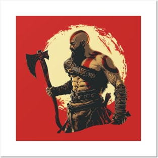 kratos Posters and Art